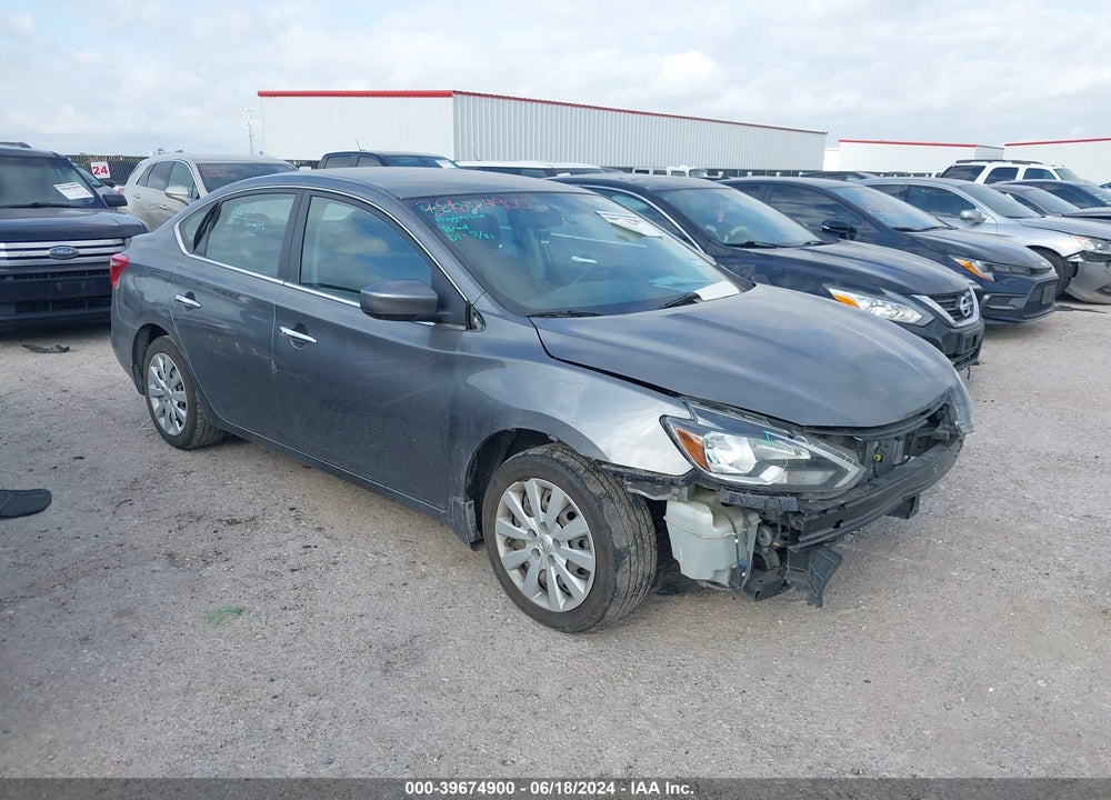 2016 NISSAN SENTRA SV VIN: 3N1AB7AP9GY247006