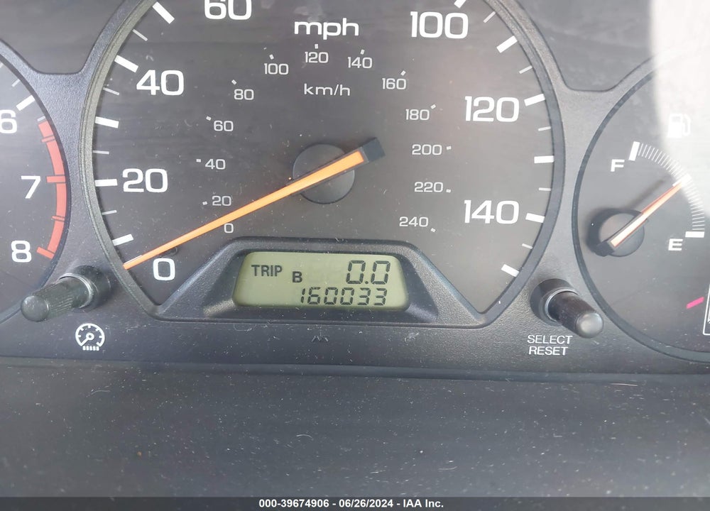 2001 HONDA ACCORD 2.3 EX VIN: 1HGCG56681A140599