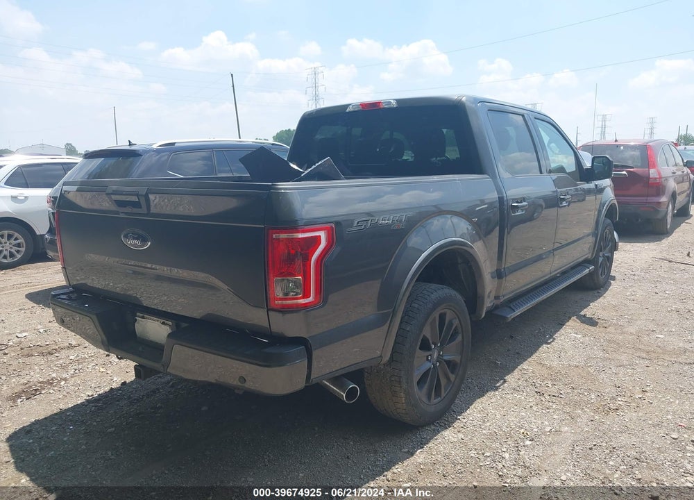 2017 FORD F-150 XLT VIN: 1FTEW1EF7HFA22450