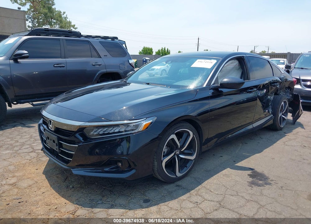2021 HONDA ACCORD SPORT VIN: 1HGCV1F38MA088321
