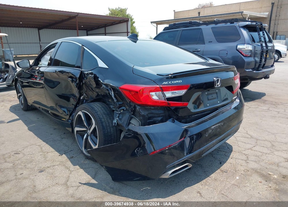 2021 HONDA ACCORD SPORT VIN: 1HGCV1F38MA088321