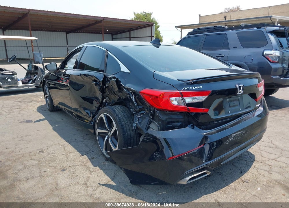 2021 HONDA ACCORD SPORT VIN: 1HGCV1F38MA088321