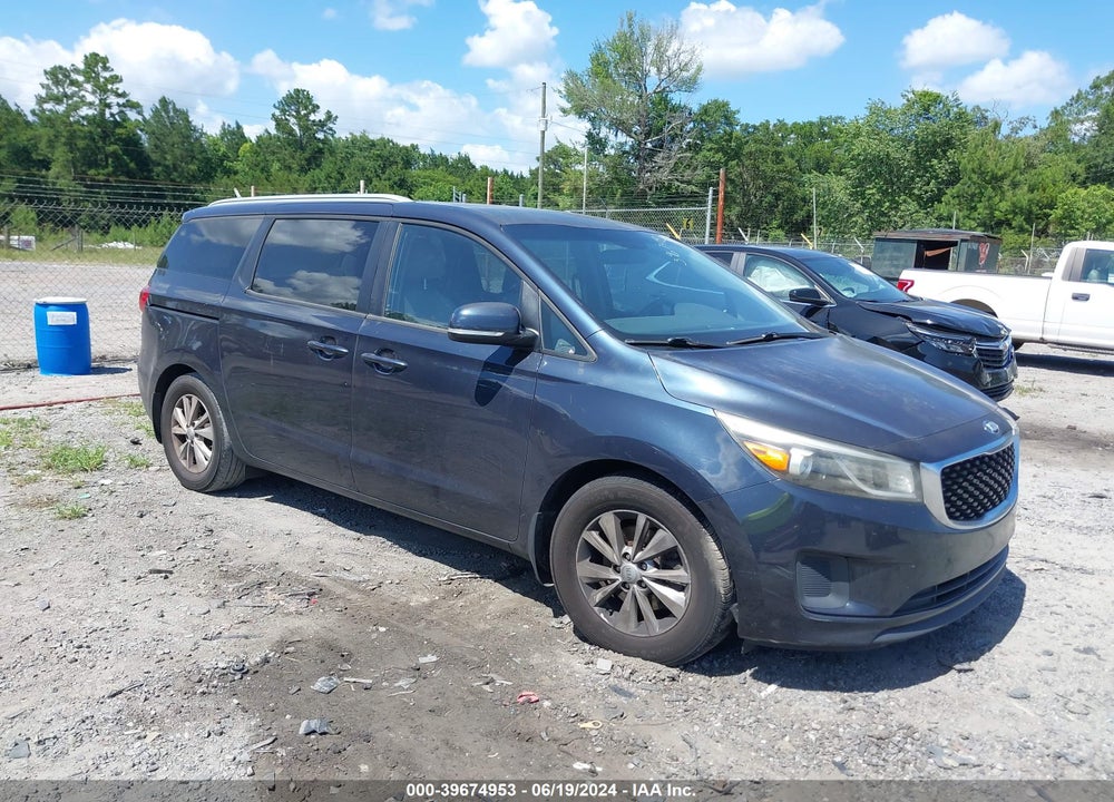 2016 KIA SEDONA LX VIN: KNDMB5C19G6106368