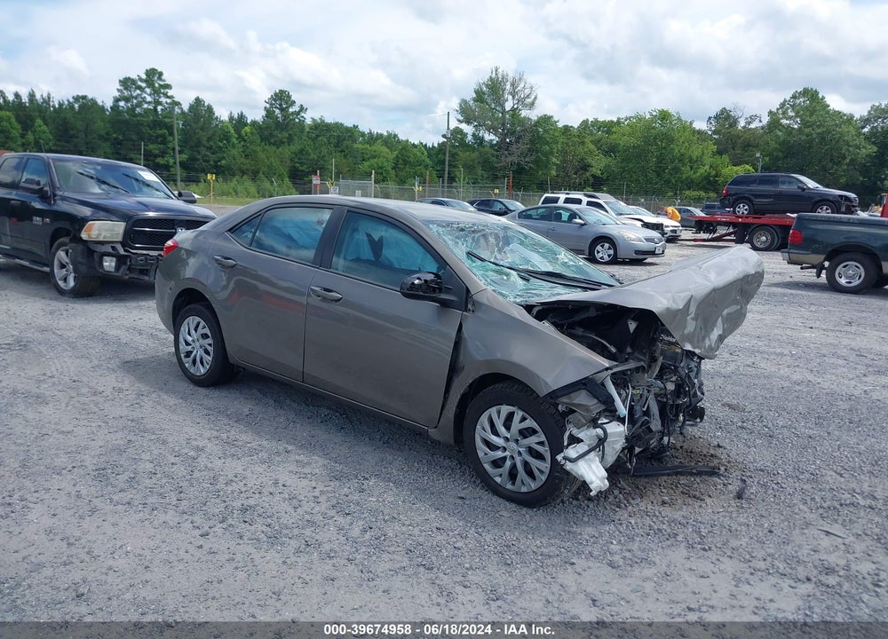 2019 TOYOTA COROLLA LE VIN: 5YFBURHE6KP897092