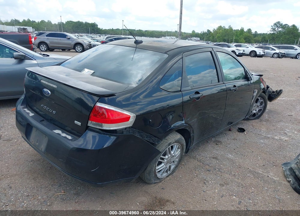2008 FORD FOCUS SE/SES VIN: 1FAHP35N18W255730