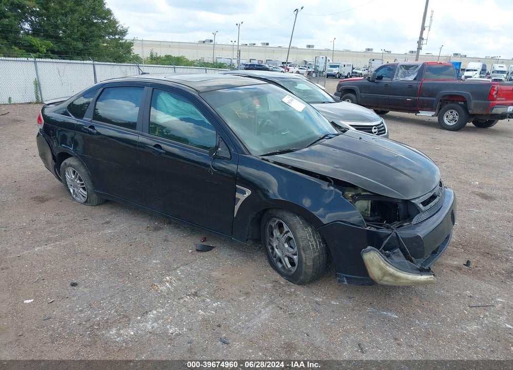 2008 FORD FOCUS SE/SES VIN: 1FAHP35N18W255730