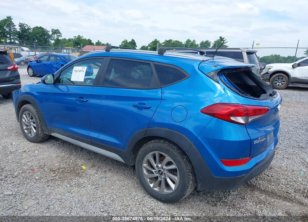 2017 HYUNDAI TUCSON SE VIN: KM8J3CA48HU455709