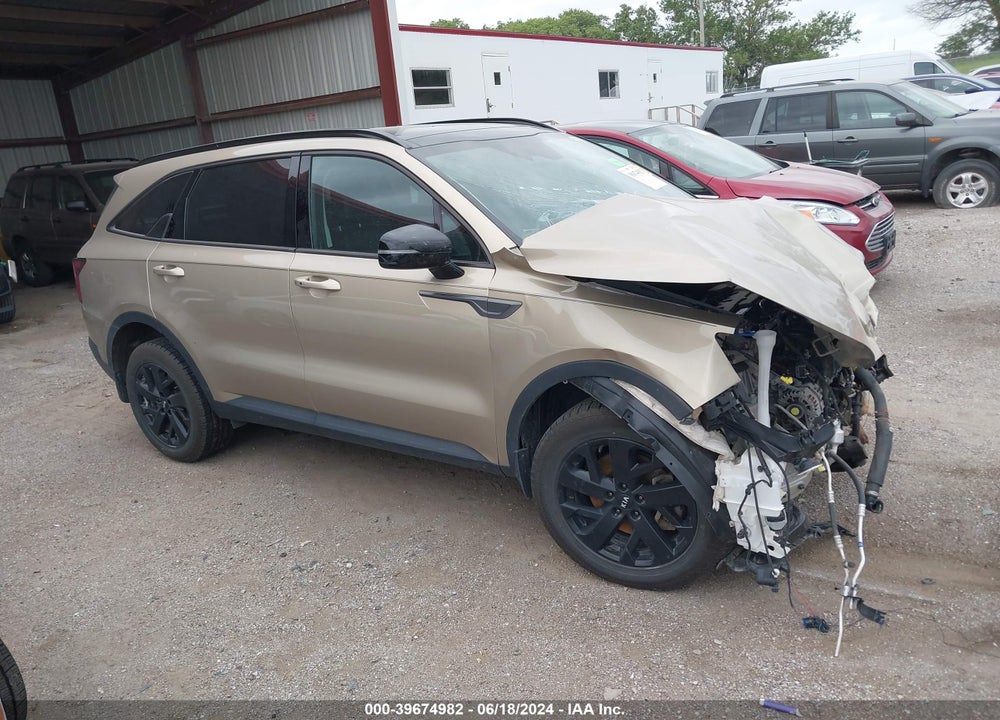 2021 KIA SORENTO S VIN: 5XYRLDLC7MG045920