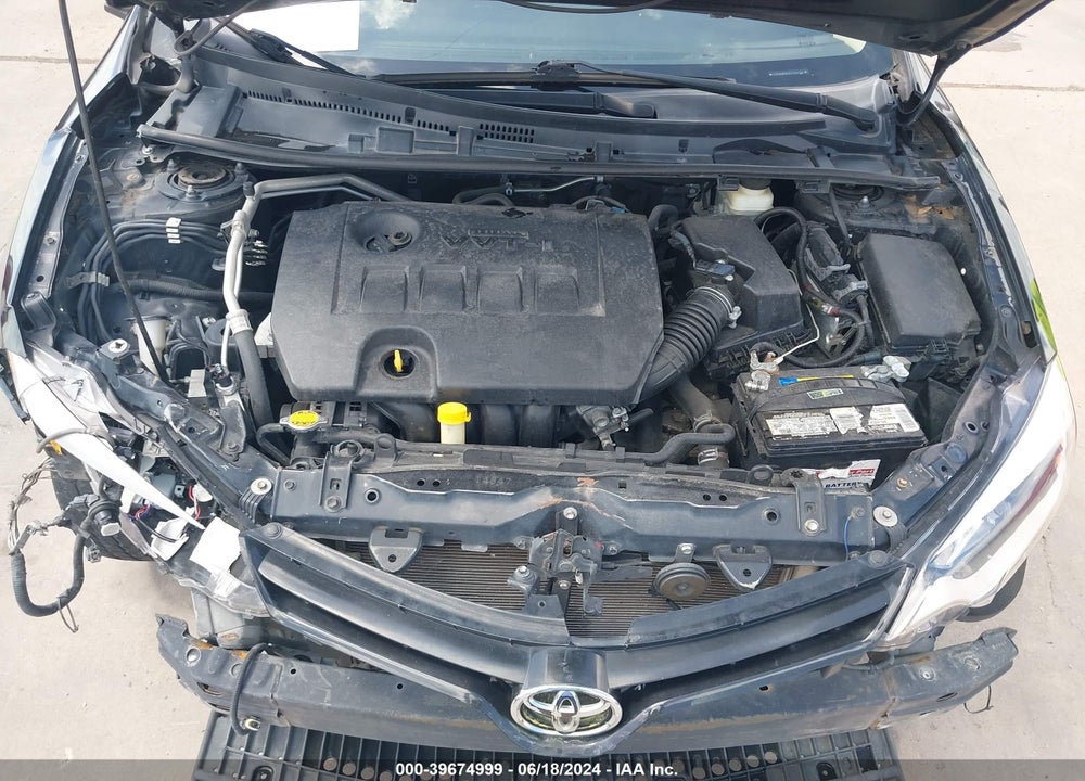 2015 TOYOTA COROLLA LE VIN: 5YFBURHE2FP240182