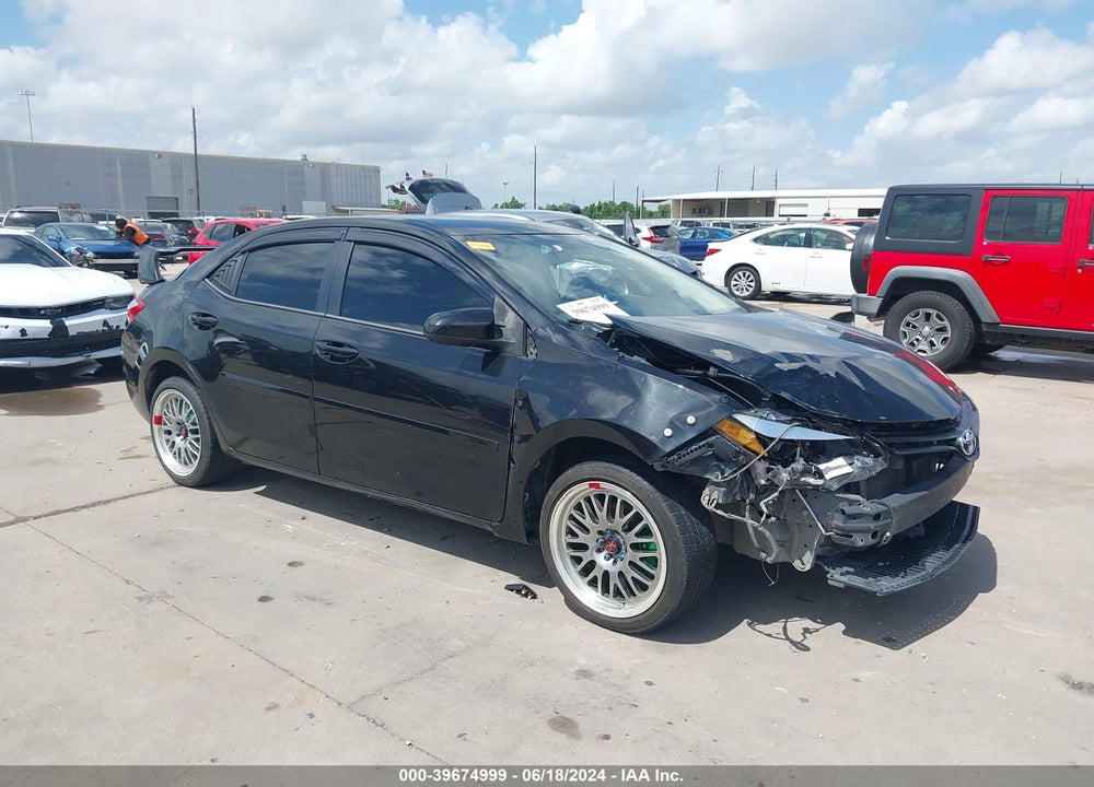 2015 TOYOTA COROLLA LE VIN: 5YFBURHE2FP240182