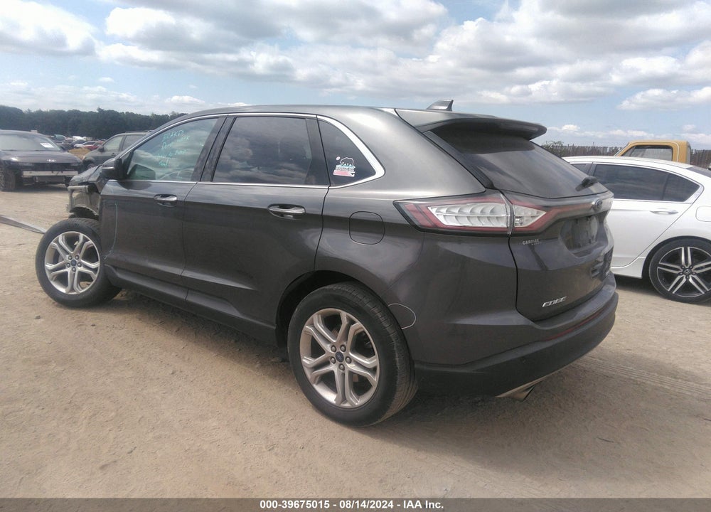 2017 FORD EDGE TITANIUM VIN: 2FMPK3K92HBB91769
