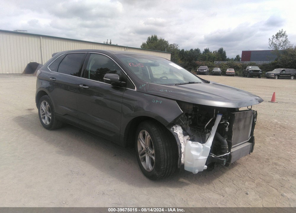 2017 FORD EDGE TITANIUM VIN: 2FMPK3K92HBB91769