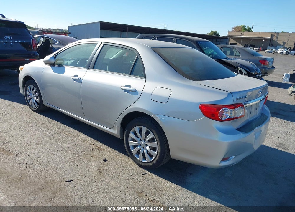 2013 TOYOTA COROLLA LE VIN: 5YFBU4EE3DP114689