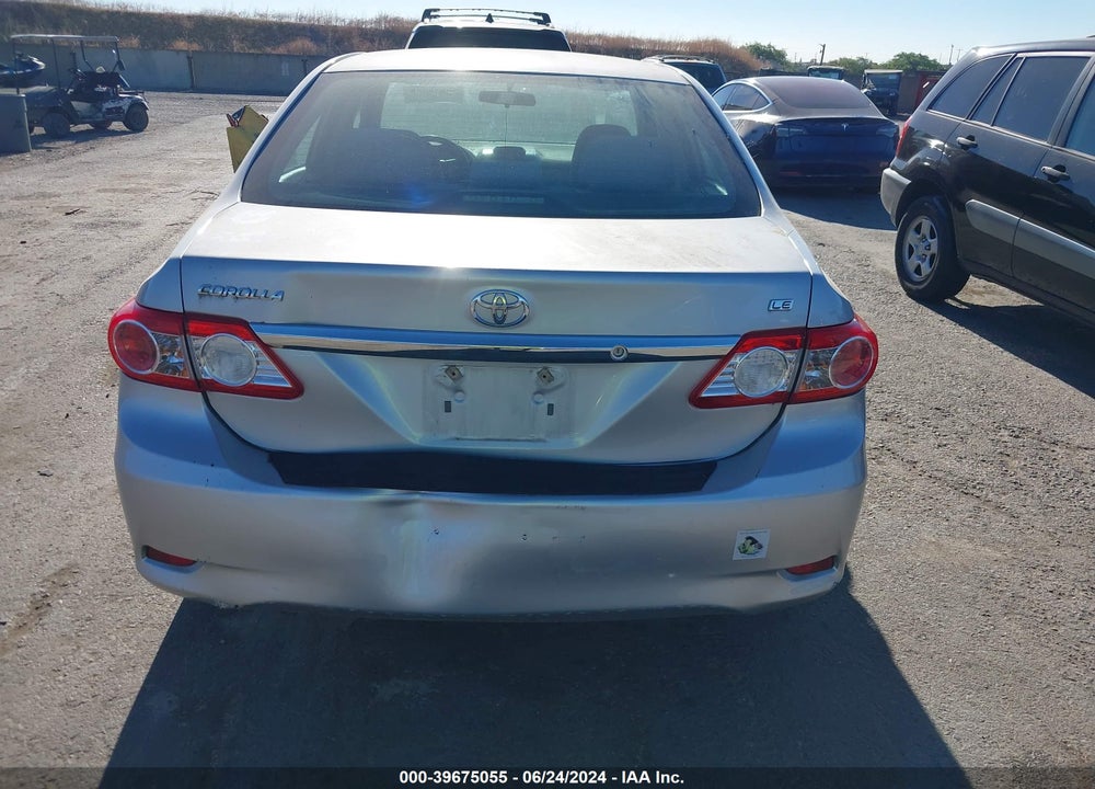 2013 TOYOTA COROLLA LE VIN: 5YFBU4EE3DP114689