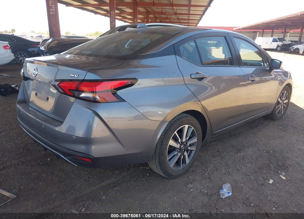 2021 NISSAN VERSA SV XTRONIC CVT VIN: 3N1CN8EV4ML876180