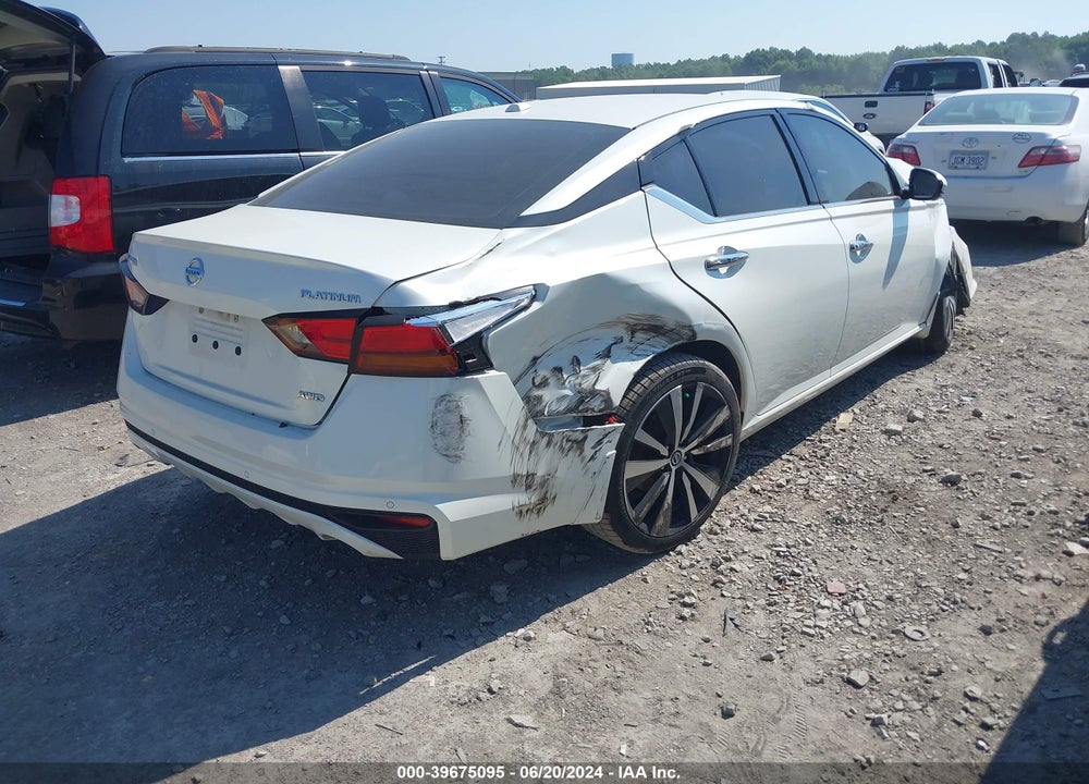 2019 NISSAN ALTIMA 2.5 PLATINUM VIN: 1N4BL4FW5KC130334
