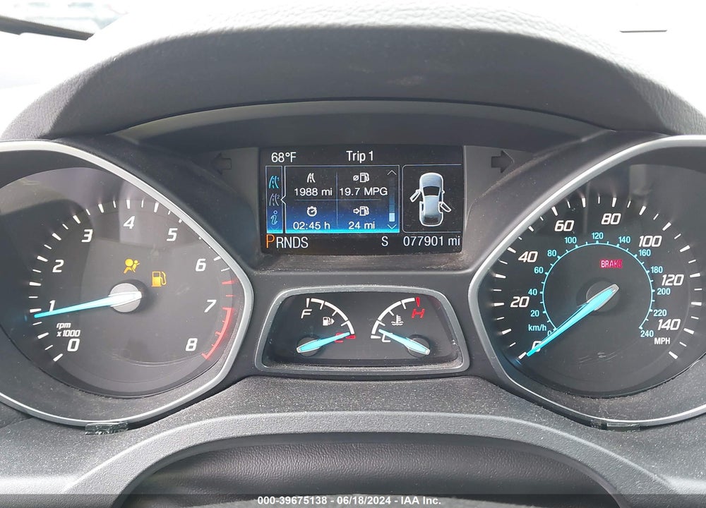 2013 FORD ESCAPE SEL VIN: 1FMCU9H90DUD39845