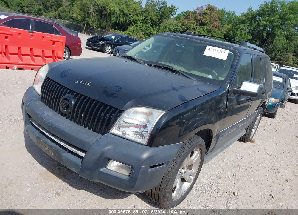 2010 MERCURY MOUNTAINEER PREMIER VIN: 4M2EN4JE9AUJ01387