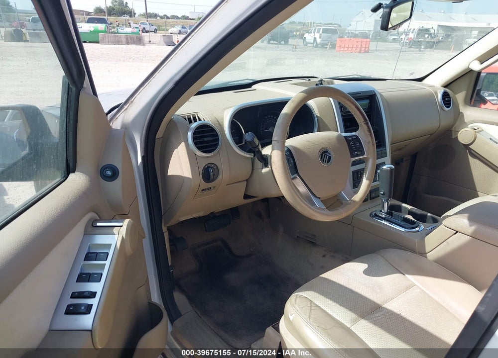 2010 MERCURY MOUNTAINEER PREMIER VIN: 4M2EN4JE9AUJ01387