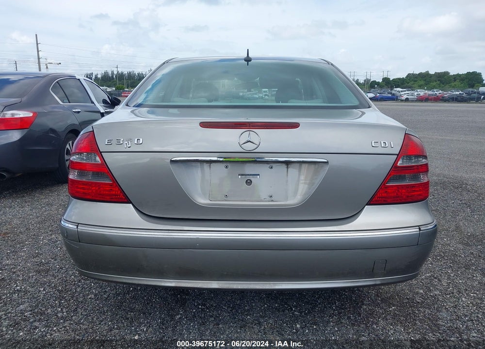 2005 MERCEDES-BENZ E 320 CDI VIN: WDBUF26J95A715113