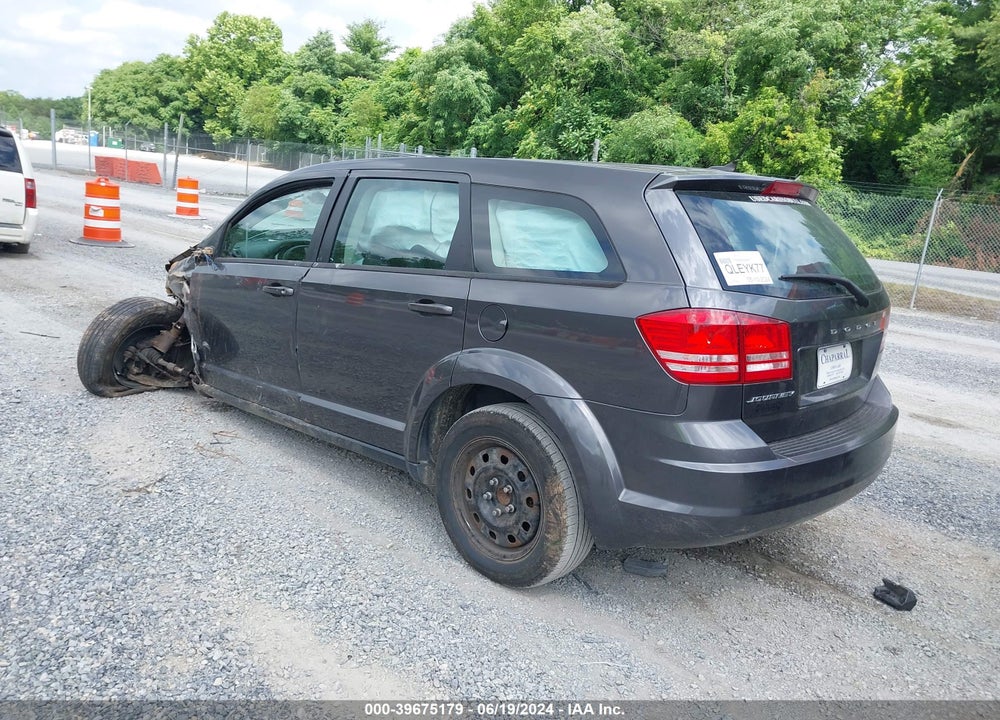 2014 DODGE JOURNEY AMERICAN VALUE PKG VIN: 3C4PDCAB3ET219744
