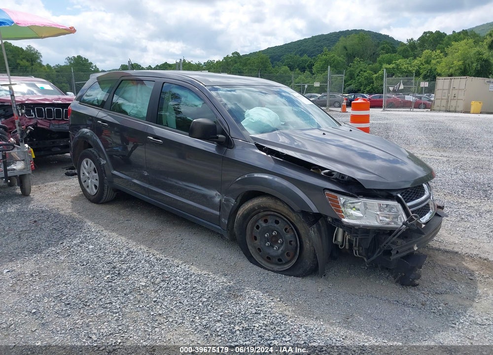 2014 DODGE JOURNEY AMERICAN VALUE PKG VIN: 3C4PDCAB3ET219744
