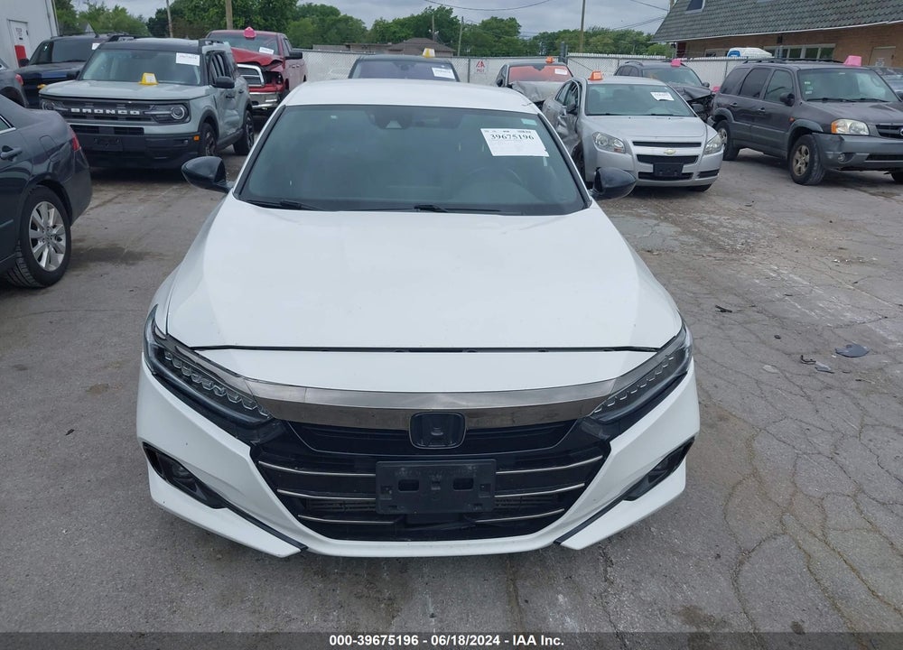 2021 HONDA ACCORD SPORT VIN: 1HGCV1F37MA036792