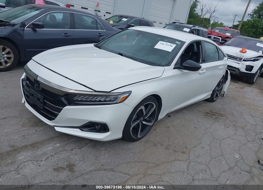 2021 HONDA ACCORD SPORT VIN: 1HGCV1F37MA036792