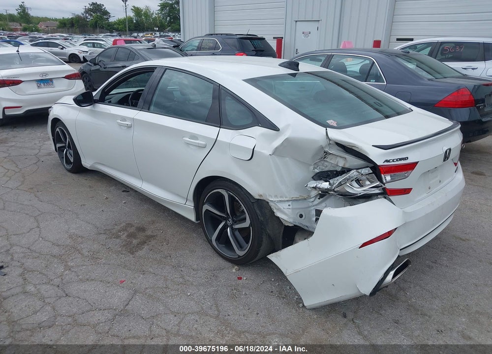 2021 HONDA ACCORD SPORT VIN: 1HGCV1F37MA036792