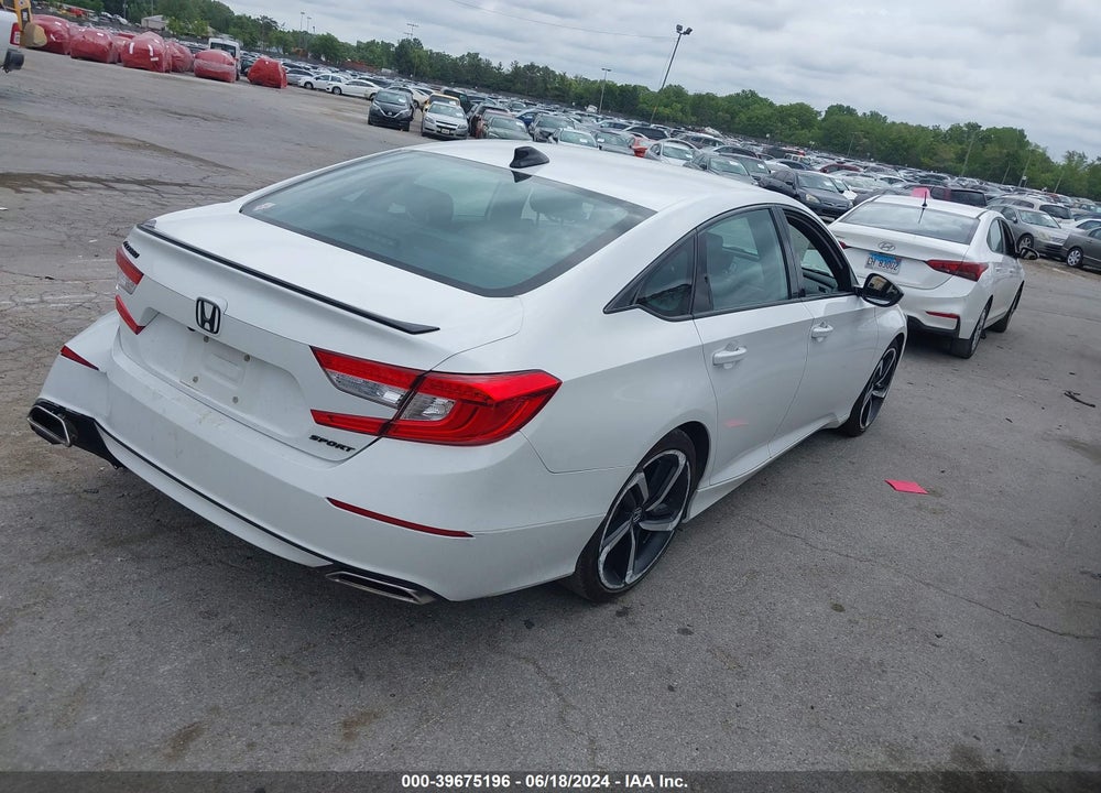2021 HONDA ACCORD SPORT VIN: 1HGCV1F37MA036792