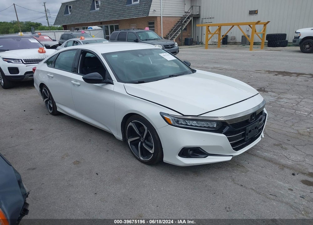 2021 HONDA ACCORD SPORT VIN: 1HGCV1F37MA036792