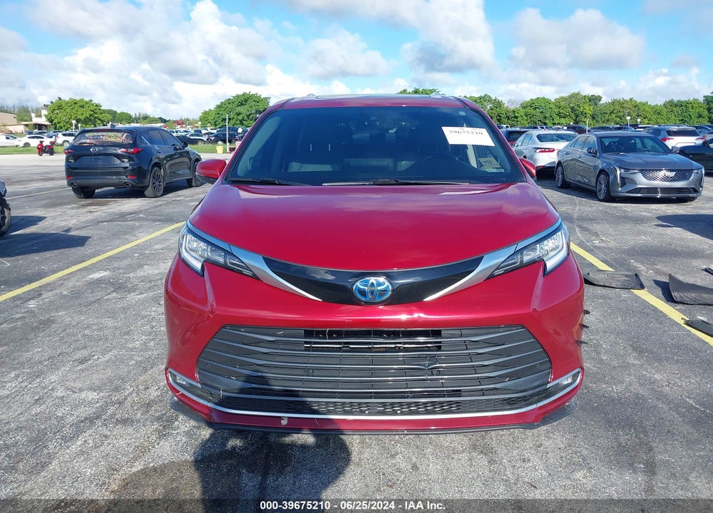 2023 TOYOTA SIENNA LIMITED VIN: 5TDZRKEC1PS169561
