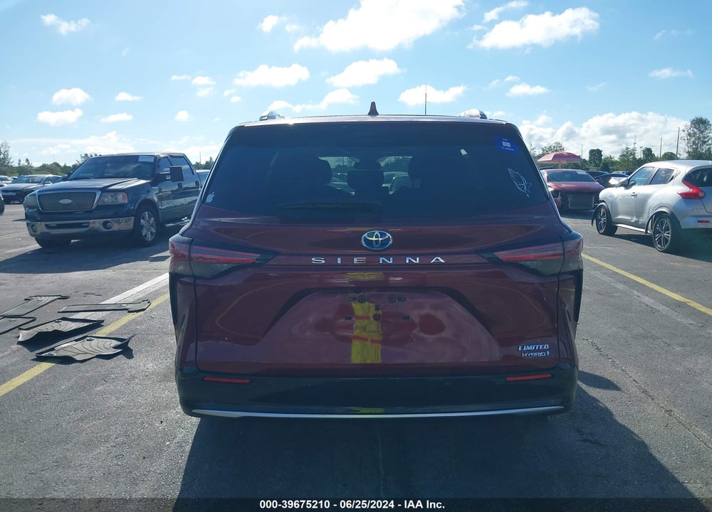 2023 TOYOTA SIENNA LIMITED VIN: 5TDZRKEC1PS169561