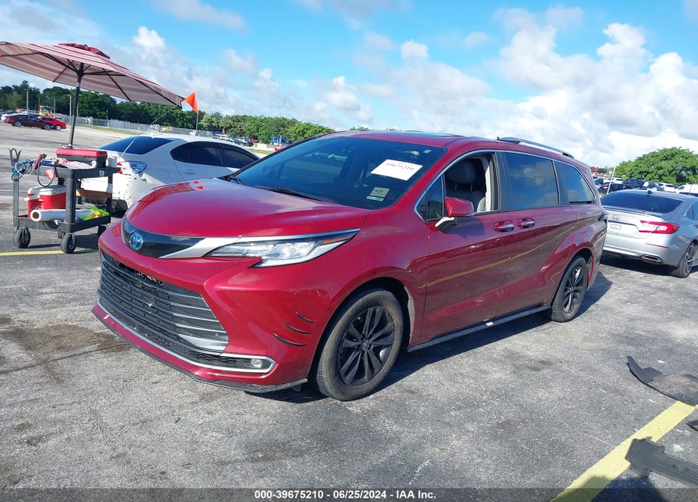2023 TOYOTA SIENNA LIMITED VIN: 5TDZRKEC1PS169561