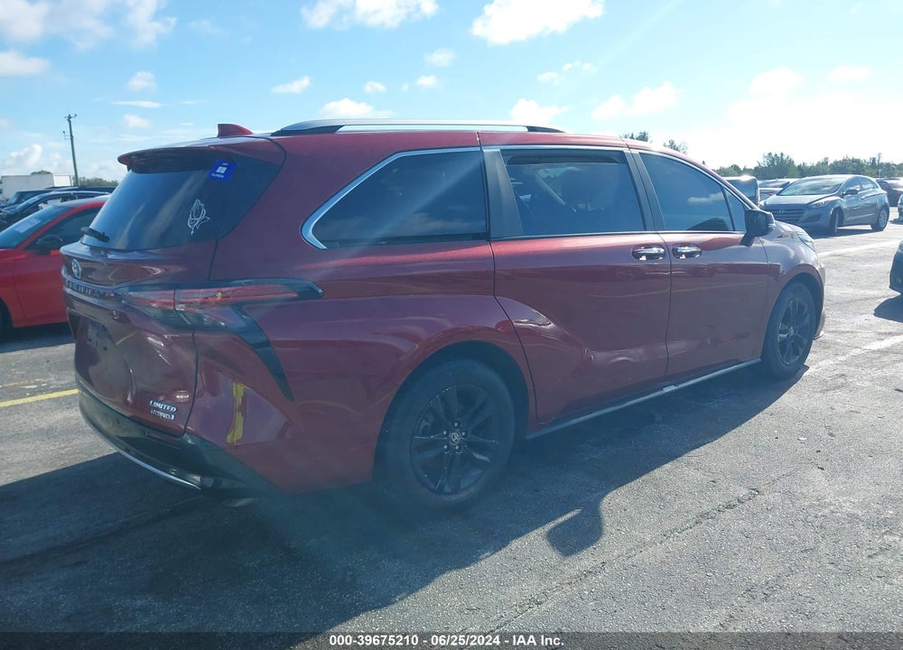 2023 TOYOTA SIENNA LIMITED VIN: 5TDZRKEC1PS169561