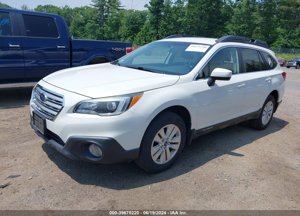 2016 SUBARU OUTBACK 2.5I PREMIUM VIN: 4S4BSACC8G3297814