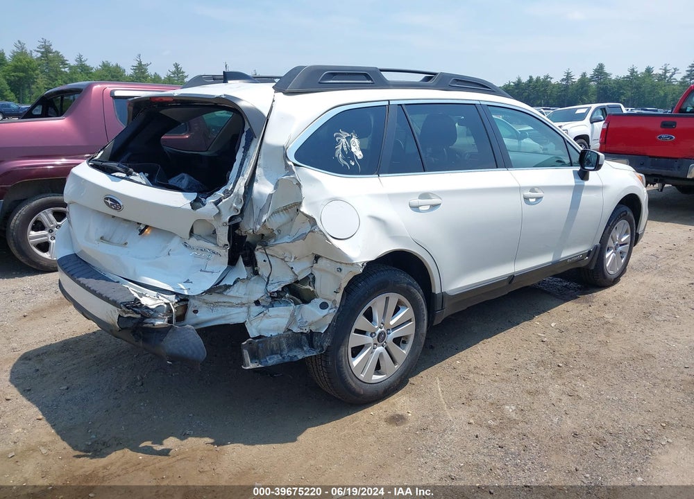 2016 SUBARU OUTBACK 2.5I PREMIUM VIN: 4S4BSACC8G3297814