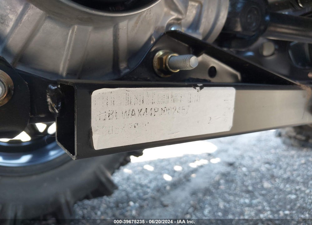 2023 CAN-AM OUTLANDER X MR 1000R VIN: 3JBLWAX44PJ002467