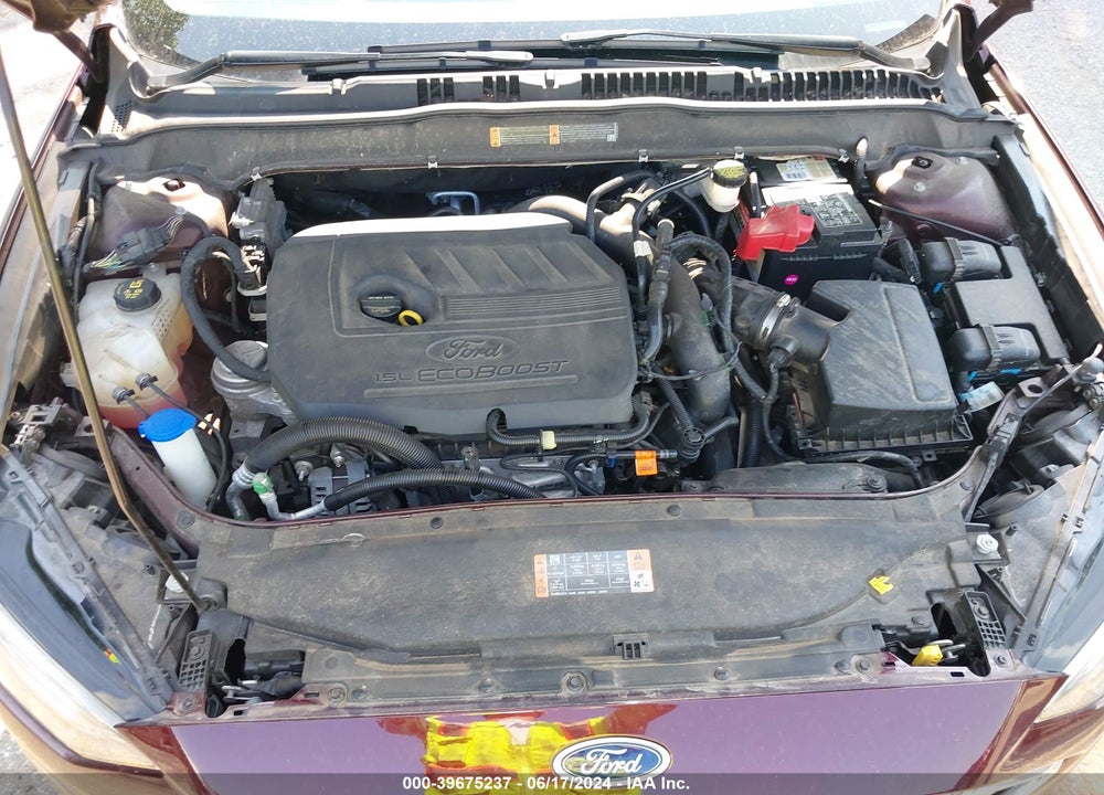 2017 FORD FUSION SE VIN: 3FA6P0HD5HR396442
