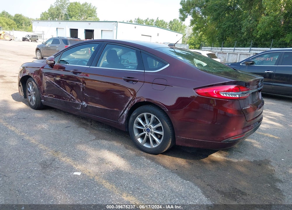 2017 FORD FUSION SE VIN: 3FA6P0HD5HR396442