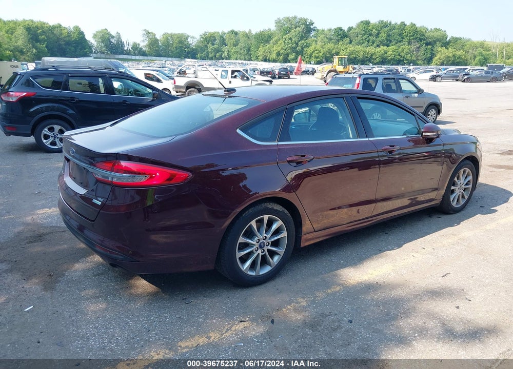 2017 FORD FUSION SE VIN: 3FA6P0HD5HR396442