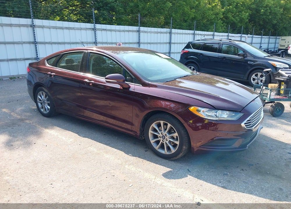 2017 FORD FUSION SE VIN: 3FA6P0HD5HR396442