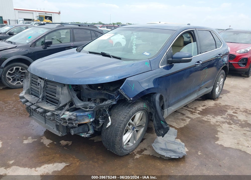 2017 FORD EDGE SEL VIN: 2FMPK3J90HBB62353