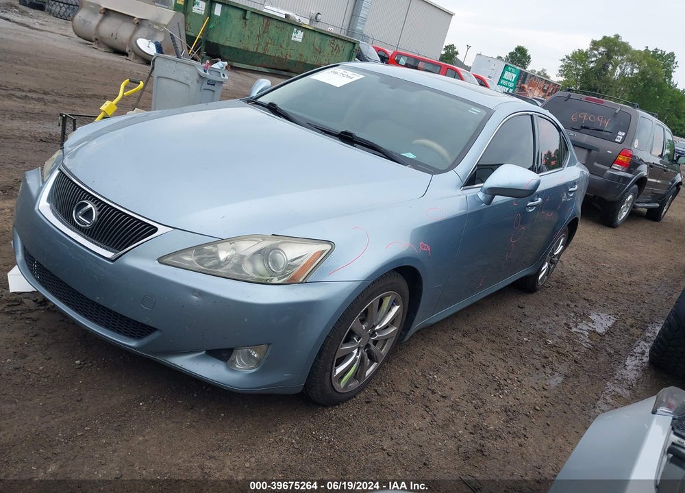 2008 LEXUS IS 250 VIN: JTHCK262482020519