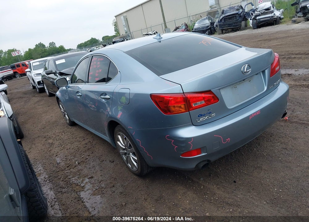 2008 LEXUS IS 250 VIN: JTHCK262482020519