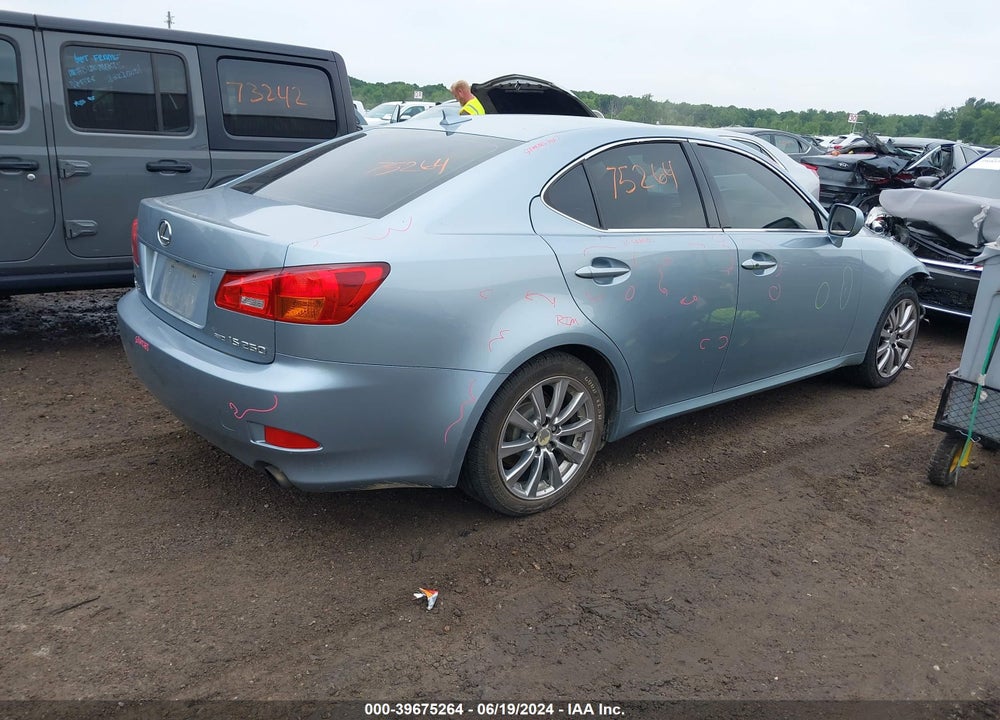 2008 LEXUS IS 250 VIN: JTHCK262482020519