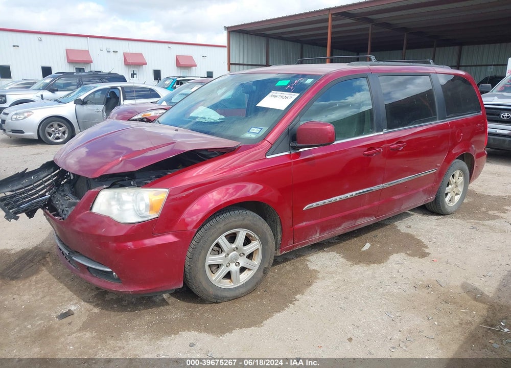 2012 CHRYSLER TOWN & COUNTRY TOURING VIN: 2C4RC1BG1CR325636