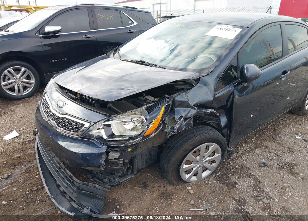 2013 KIA RIO EX VIN: KNADN4A30D6169261