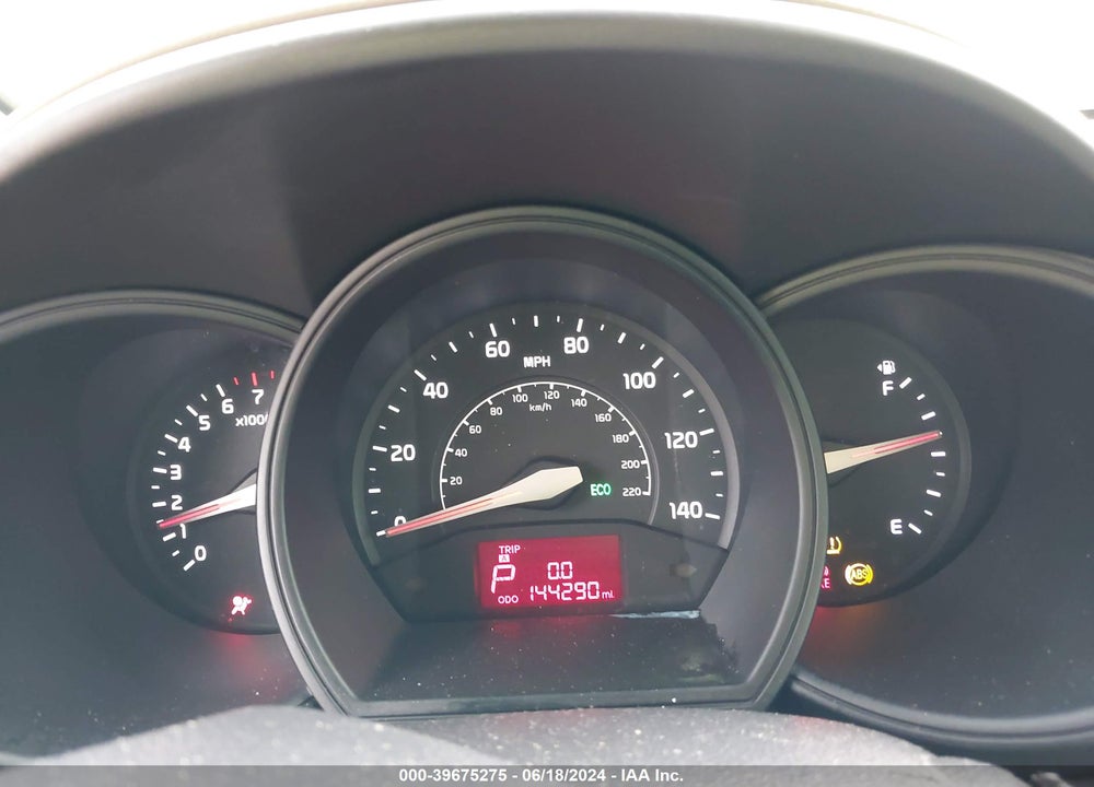 2013 KIA RIO EX VIN: KNADN4A30D6169261
