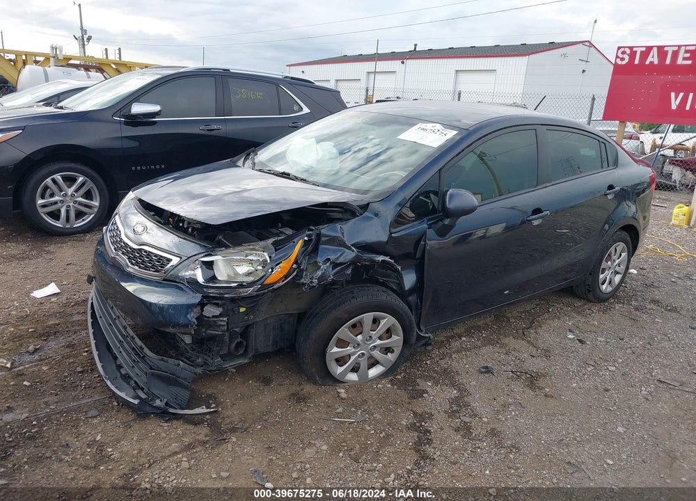 2013 KIA RIO EX VIN: KNADN4A30D6169261